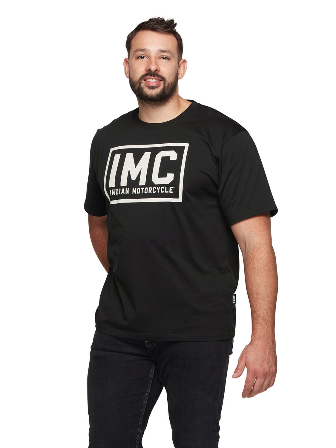 IMCＴシャツ　ブラック　画像