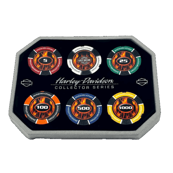 ハーレーダビッドソン ポーカーチップ 本物