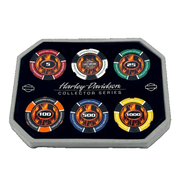 ハーレーダビッドソン ポーカーチップ 本物