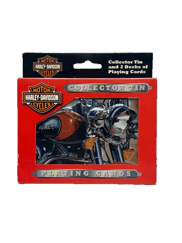 VTG Harley-Davidson 自転車 トランプ コレクター錫密封カード 2003 HD-