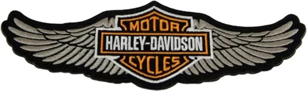 【ハーレー純正】ウィングバー&シールドロゴエンブレム 縫い付けパッチ