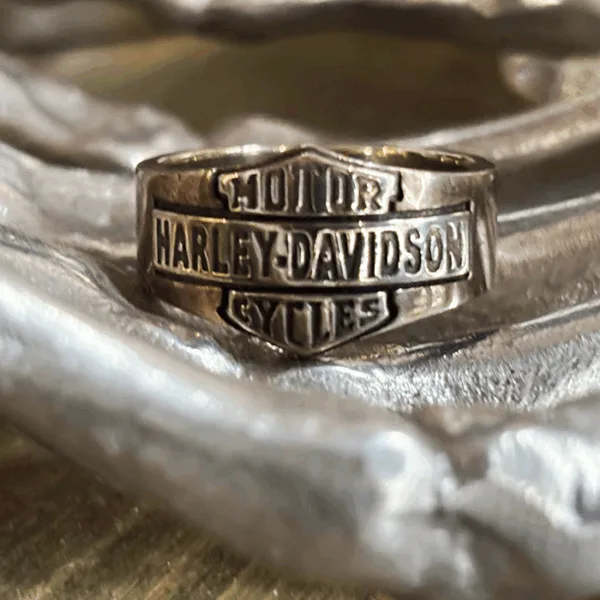 【ハーレー純正】 バー・アンド・シールド メンズリング