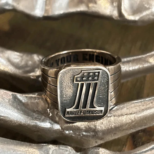 【ハーレー純正】NO.1ヴィンテージメンズリング