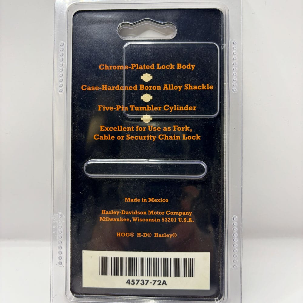 HARLEY-DAVIDSON 純正 バー＆シールド パッドロック 45737-72A