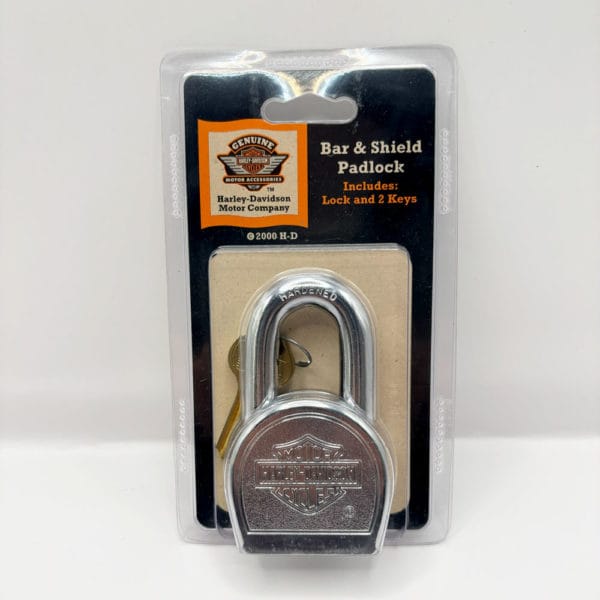 ハーレーダビッドソン 純正 パッドロック 45737-72A バー＆シールド（キー2本付）入手困難
