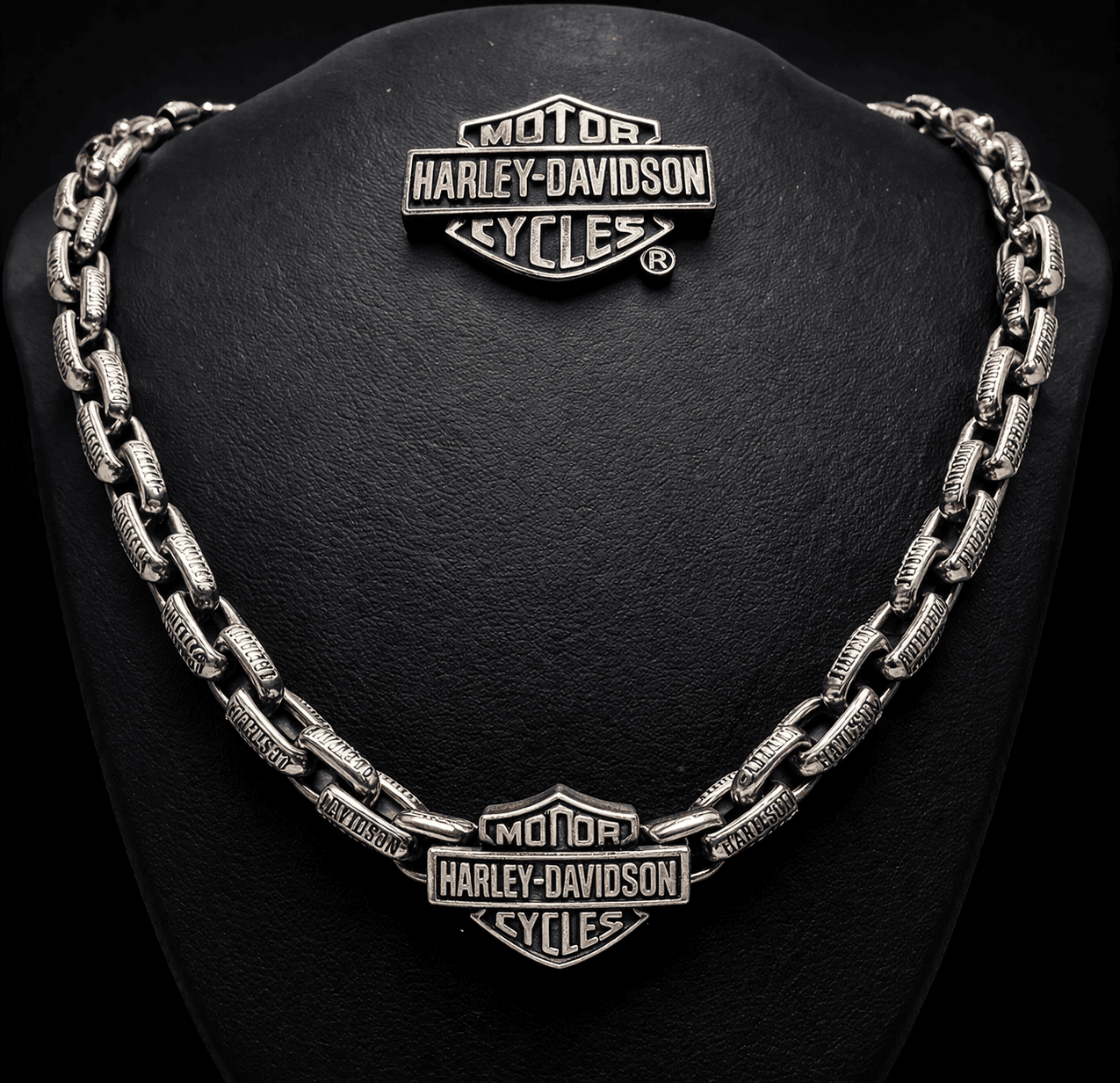 ソウルフェティッシュ シルバーネックレス　 Harley Davidson ロゴ シルバー925