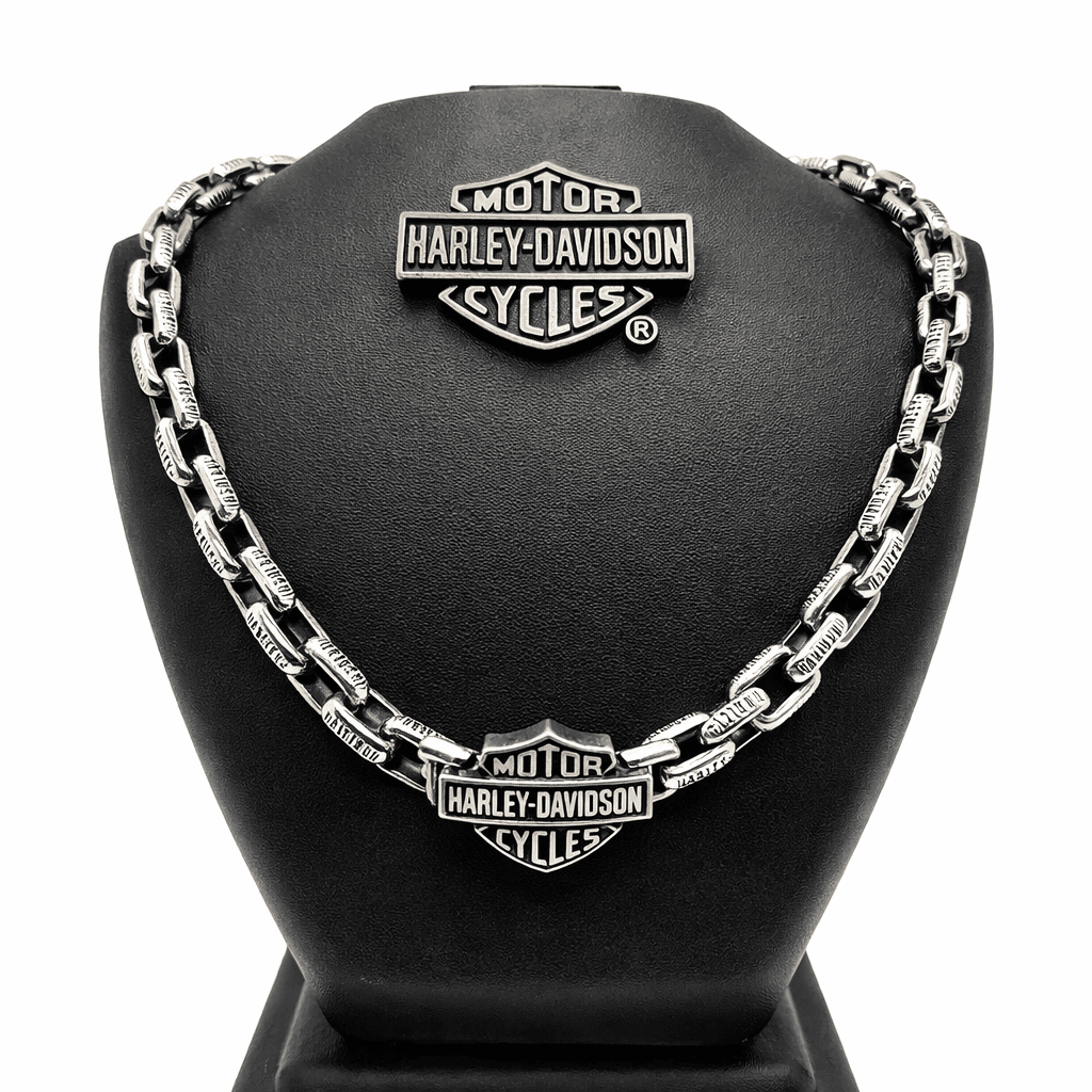 【一点物】Soul Fetish シルバーネックレス｜Harley-Davidsonロゴシルバー925