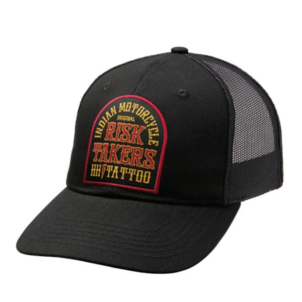 Indian Motorcycle × Hart & Huntington リスクテイカーズキャップ ブラック｜コラボモデル